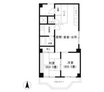 コーポカンザ本牧の間取り画像