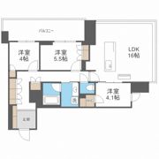 RJR堺筋本町タワーの間取り画像