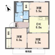 バリュージュ新居 ABの間取り画像