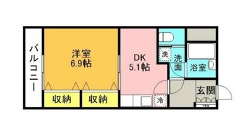 フジビュー矢向の間取り画像