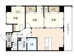 グランドポレストーネ大手町の間取り画像