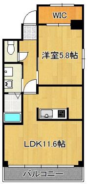 プリオールAの間取り画像