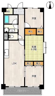 レクシア石切の間取り画像