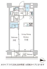 ジオエント中野弥生町の間取り画像