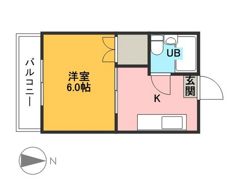 メゾン門野Ⅰの間取り画像
