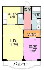 ラ・ファミーユ若杉の間取り画像