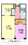 ラ・ファミーユ若杉の間取り画像