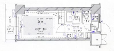 パレステュディオ渋谷EASTの間取り画像