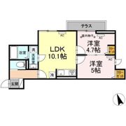 セレスティア南花畑Ⅱの間取り画像