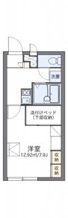 レオパレスコンフォール石橋Dの間取り画像