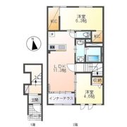 シェルルプリムール久野 EVスタンド完備の間取り画像