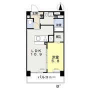 アリビオ高柳の間取り画像
