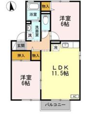 第2エバーグリーン B棟の間取り画像