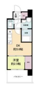 セレニテ福島プリエの間取り画像