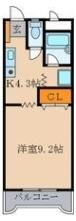 ディアコート美濃喜の間取り画像