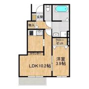 朝日レジデンス荒川本郷Cの間取り画像