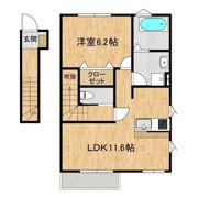 朝日レジデンス荒川本郷Bの間取り画像