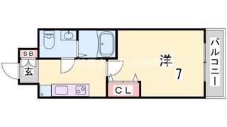 マロワール神戸の間取り画像