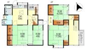 宮原13丁目21番4戸建の間取り画像