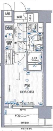 エスリード新梅田ノースポイントの間取り画像