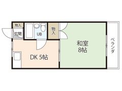 泉コーポの間取り画像