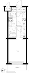 ルーブル武蔵中原参番館の間取り画像