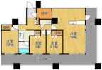 JONAI TOWER 905号室の間取り画像