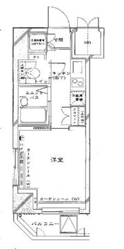 ルーブル神楽坂の間取り画像