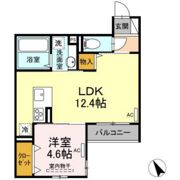 D-room舟入南の間取り画像