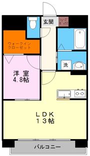 SEPT近見の間取り画像