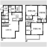 Land court 新瀬戸駅 Bの間取り画像