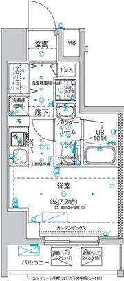 クラリッサ横浜ベーネの間取り画像