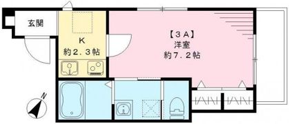 ソレイユ（品川区）の間取り画像