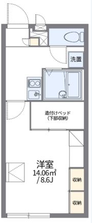 レオパレスビアンコの間取り画像