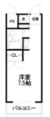 ファインコート北戸田の間取り画像