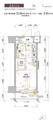 RELUXIA GRANDE 横濱吉野町の間取り画像