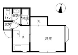 ヴェーユ材木町の間取り画像