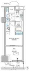 パークアクシス品川天王洲アイルの間取り画像