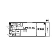 第5アローズ新大阪の間取り画像