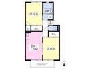 コーポヨシイの間取り画像