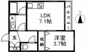 Add Rosesの間取り画像