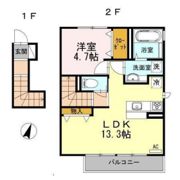 プリメーラ石井城東の間取り画像