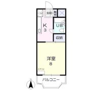 デューク厚生町の間取り画像