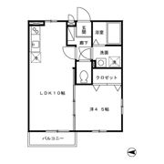 セジュールサティの間取り画像
