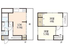 己斐上住宅の間取り画像