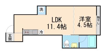 OHGIソラノマの間取り画像