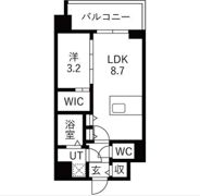 エスリードレジデンス梅田クラスシティの間取り画像