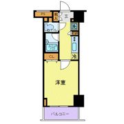 スカイコート新小岩の間取り画像