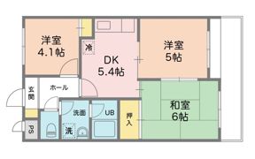 ケン・クリスタルⅡの間取り画像