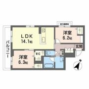 サフィール メゾンの間取り画像